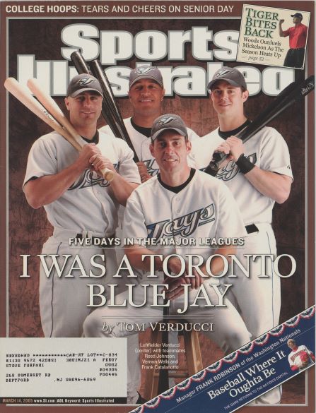 Sports Illustrated Blue Jays Cover 03.14.2005