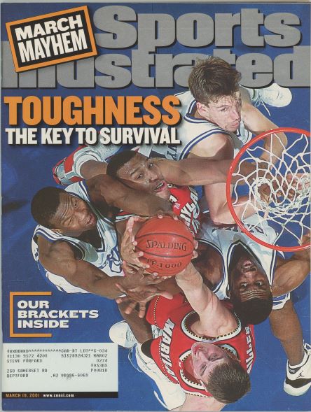 Sports Illustrated March Madness Cover 03.19.2001