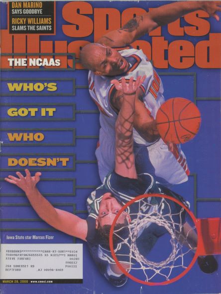 Sports Illustrated Iowa State Marcus Fizer Cover 03.20.2000