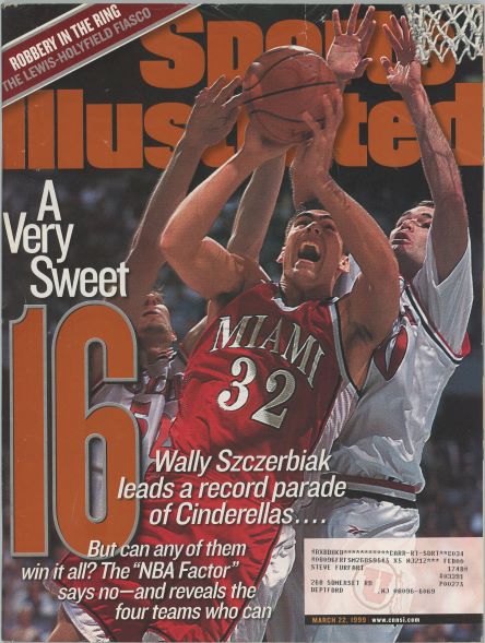 Sports Illustrated Miami Wally Szczerbiak Cover 03.22.1999