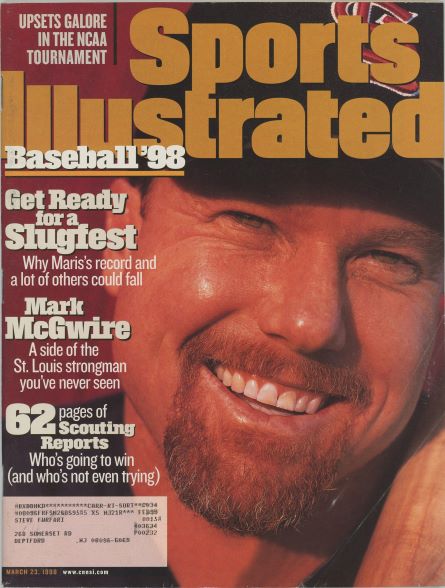 Sports Illustrated Cardinals Mark McGwire Cover 03.23.1998