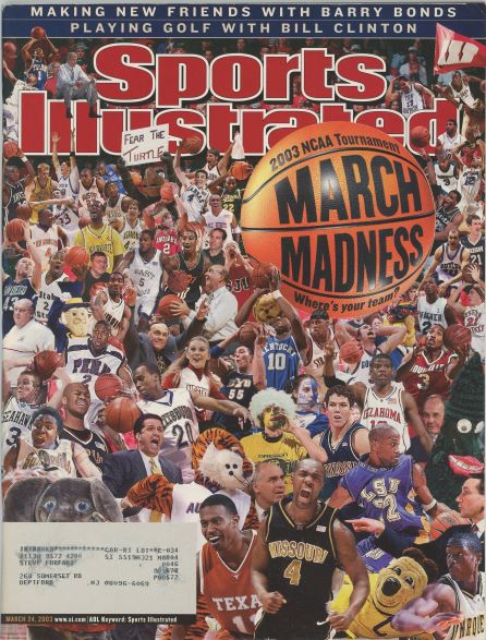 Sports Illustrated March Madness Cover 03.24.2003