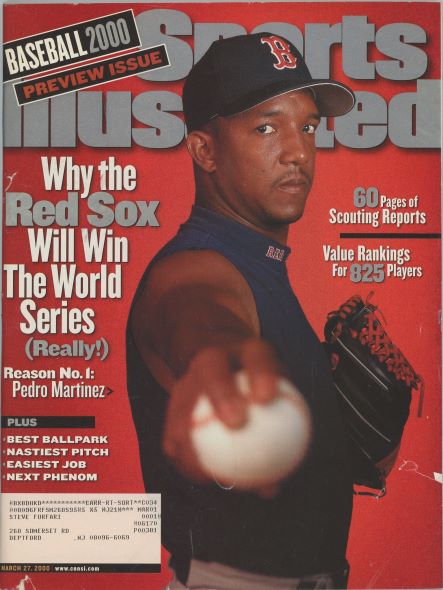 Sports Illustrated Red Sox Pedro Martinez Cover 03.27.2000