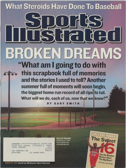 Sports Illustrated Broken Dreams Cover 03.28.2005