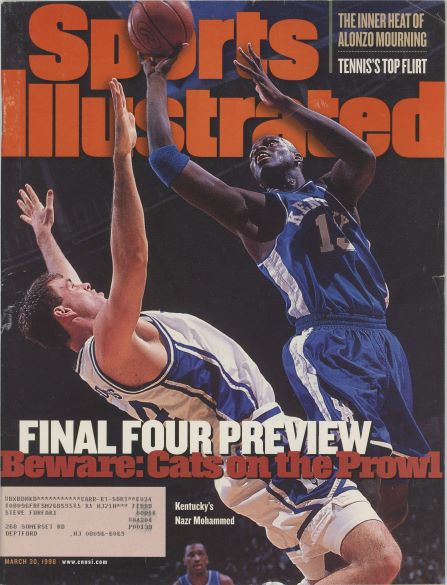 Sports Illustrated Kentucky/Duke Cover 03.30.1998