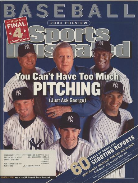 Sports Illustrated Yankees Cover 03.31.2003