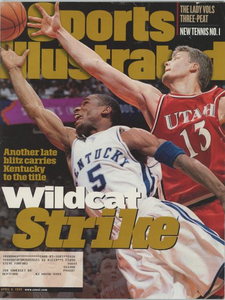 Sports Illustrated Kentucky/Utah Cover 04.06.1998