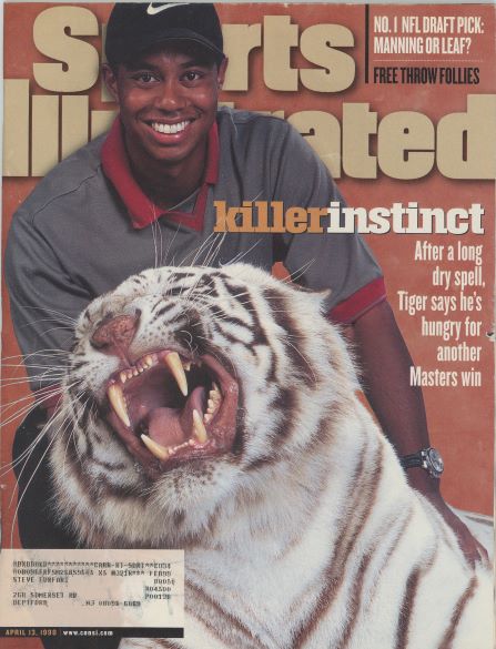 Sports Illustrated Tiger Woods Cover 04.13.1998