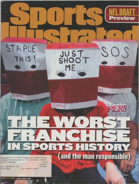 Sports Illustrated The Worst Franchise Cover 04.17.2000