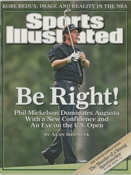 Sports Illustrated Phil Mickelson Cover 04.17.2006