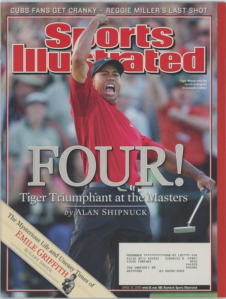 Sports Illustrated Tiger Woods Cover 04.18.2005