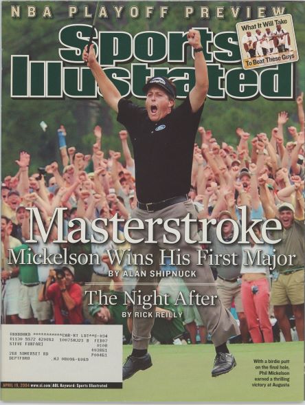 Sports Illustrated Phil Mickelson Cover 04.19.2004