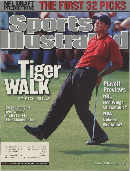 Sports Illustrated Tiger Woods Cover 04.22.2002