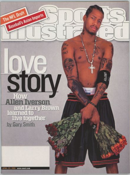 Sports Illustrated Sixers Allen Iverson Cover 04.23.2001