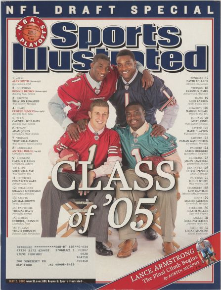 Sports Illustrated NFL Class of 2005 Cover 05.02.2005