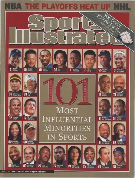 Sports Illustrated 101 Most Influential Minorities in Sports Cover 05.05.2003