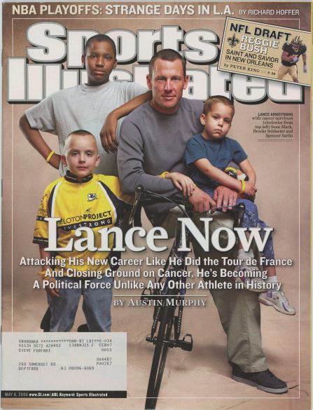 Sports Illustrated Lance Armstrong Cover 05.08.2006