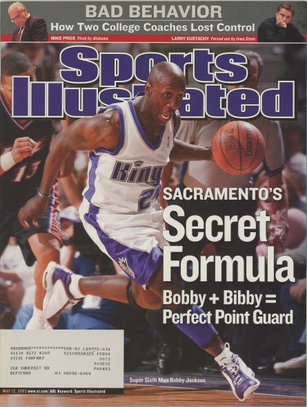 Sports Illustrated Kings Bobby Jackson Cover 05.12.2003