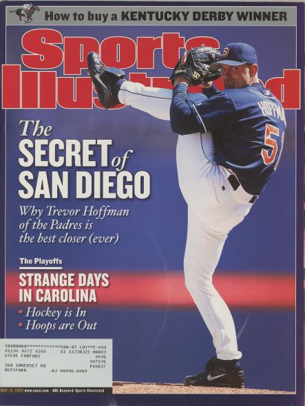 Sports Illustrated Padres Trevor Hoffman Cover 05.13.2002