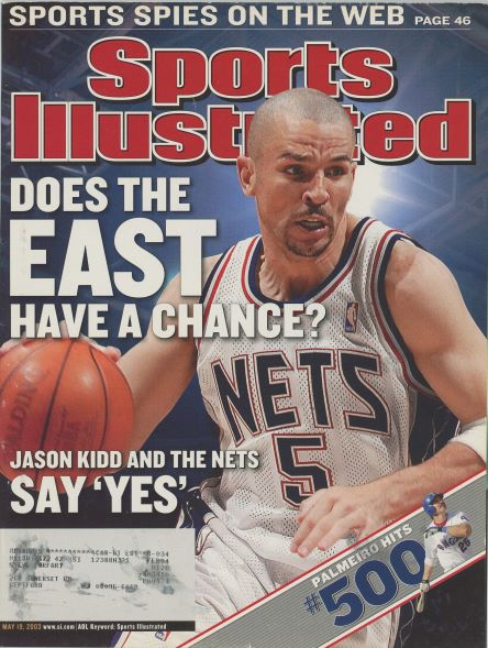 Sports Illustrated Nets Jason Kidd Cover 05.19.2003