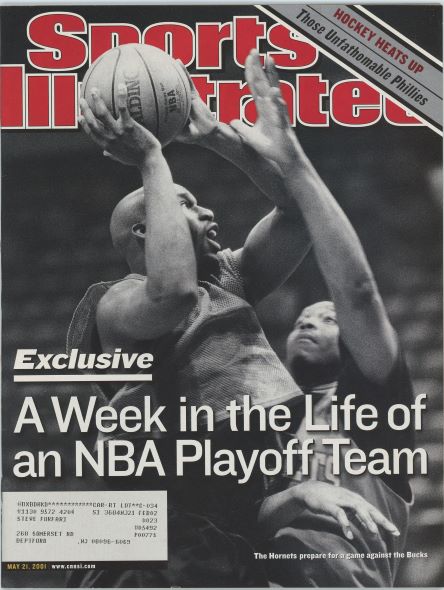 Sports Illustrated Hornets Cover 05.21.2001