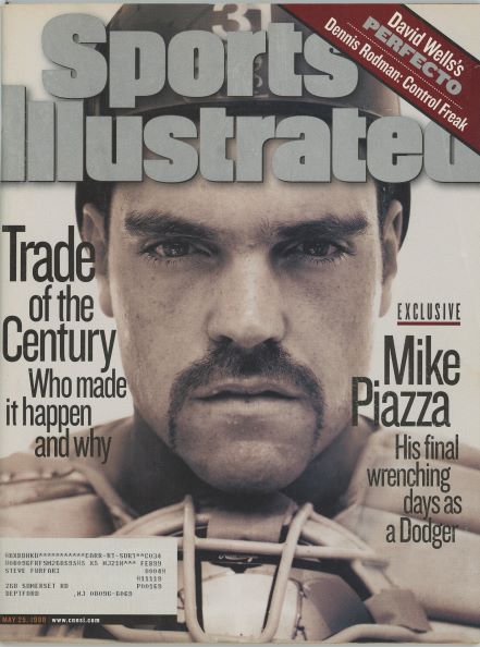 Sports Illustrated Mets Mike Piazza Cover 05.25.1998