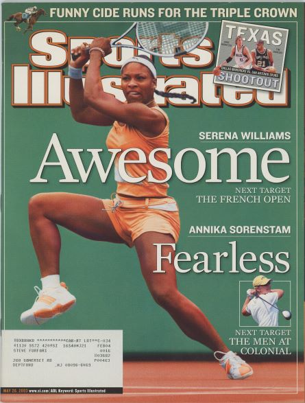 Sports Illustrated Serena Williams Cover 05.26.2003