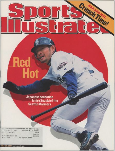 Sports Illustrated Mariners Ichiro Cover 05.28.2001