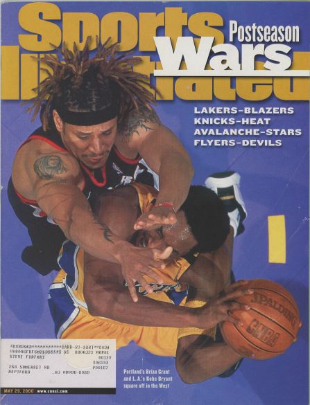 Sports Illustrated Lakers/Blazers Cover 05.29.2000