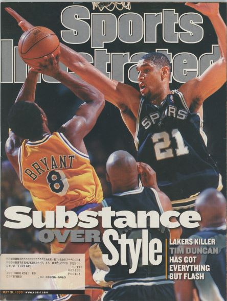 Sports Illustrated Kobe/Tim Duncan Cover 05.31.1999