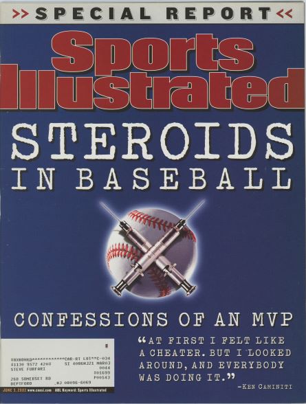 Sports Illustrated Steroids in Baseball Cover 06.03.2002