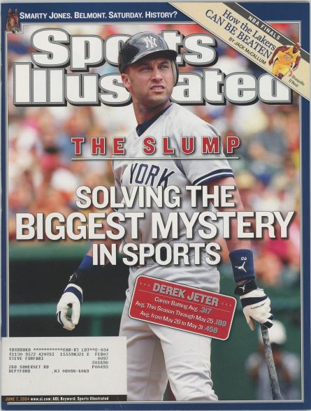 Sports Illustrated Yankees Derek Jeter Cover 06.07.2004