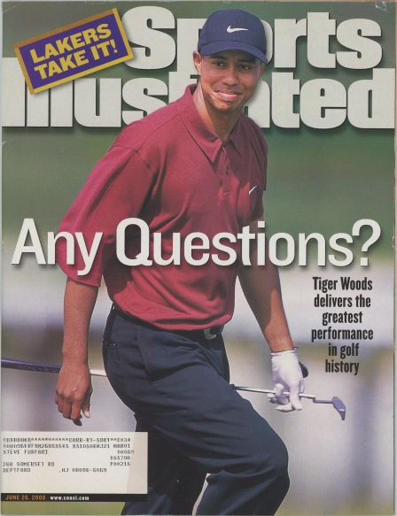 Sports Illustrated Tiger Woods Cover 06.26.2000