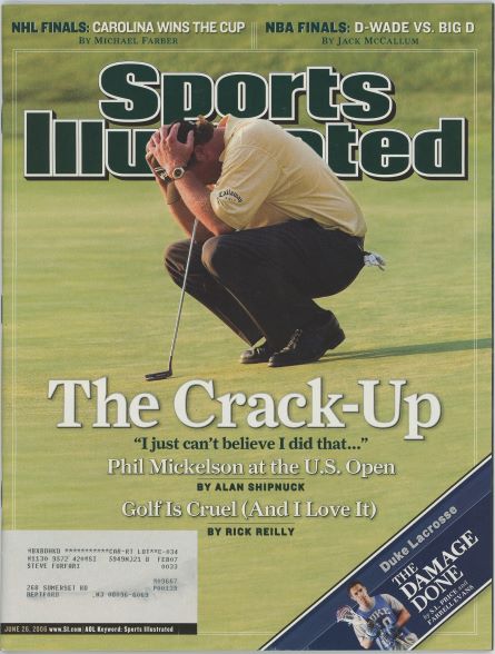 Sports Illustrated Phil Mickelson Cover 06.26.2006