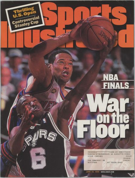 Sports Illustrated Marcus Camby/Avery Johnson Cover 06.28.1999