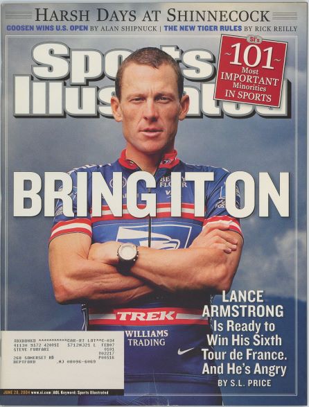 Sports Illustrated Lance Armstrong Cover 06.28.2004