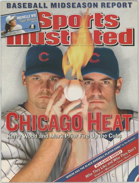 Sports Illustrated Cubs Kerry Wood/Mark Prior Cover 07.07.2003