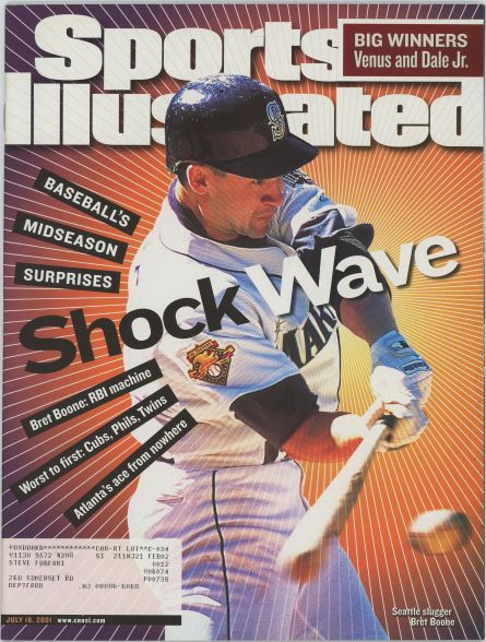 Sports Illustrated Mariners Bret Boone Cover 07.16.2001