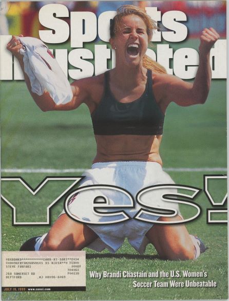 Sports Illustrated Brandi Chastain Cover 07.19.1999