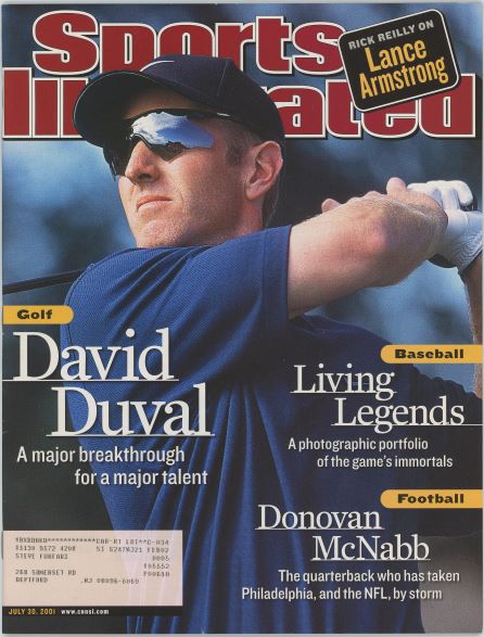 Sports Illustrated David Duval Cover 07.30.2001