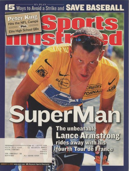 Sports Illustrated Lance Armstrong Cover 08.05.2002