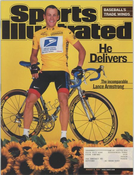 Sports Illustrated Lance Armstrong Cover 08.06.2001