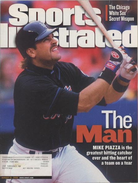 Sports Illustrated Mets Mike Piazza Cover 08.21.2000