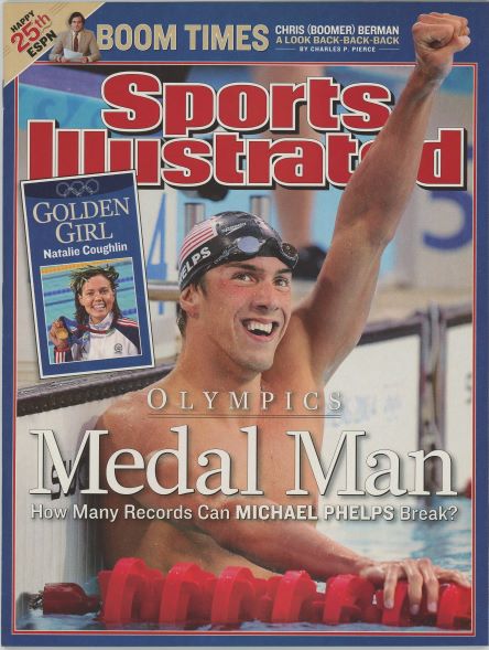 Sports Illustrated Michael Phelps Cover 08.23.2004