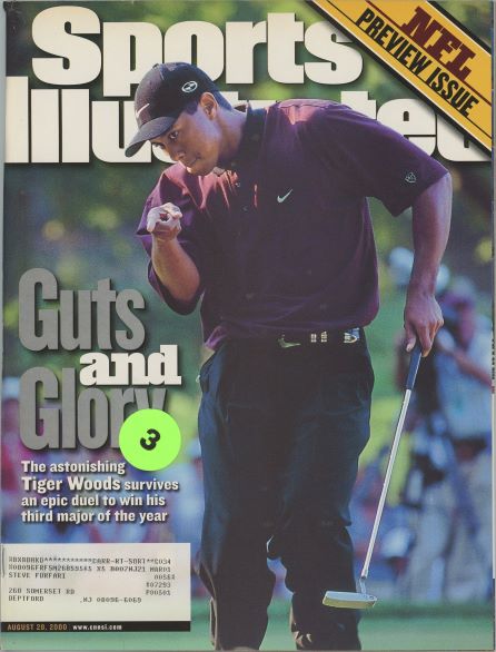 Sports Illustrated Tiger Woods Cover 08.28.2000