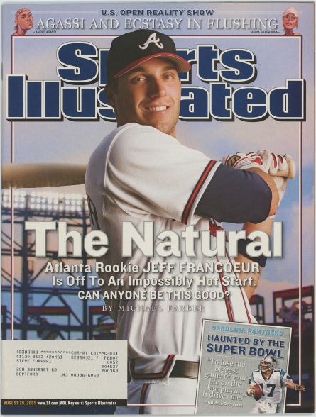 Sports Illustrated Braves Jeff Francoeur Cover 08.29.2005