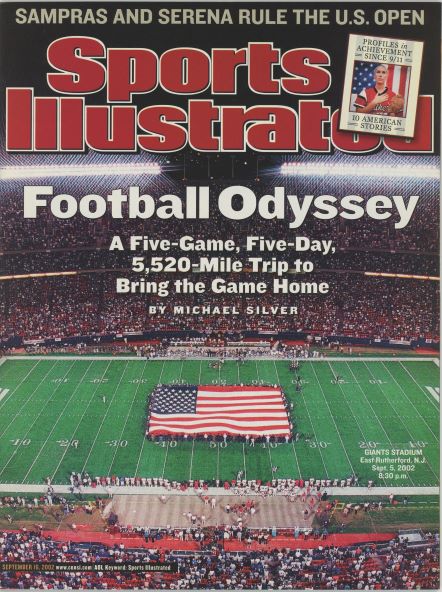 Sports Illustrated Football Odyssey Cover 09.16.2002