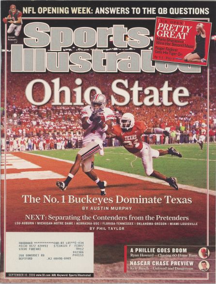 Sports Illustrated Ohio State Cover 09.18.2006