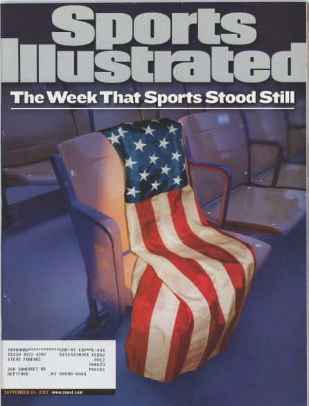 Sports Illustrated The Week That Sports Stood Still Cover 09.24.2001