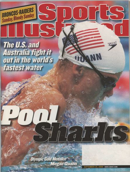 Sports Illustrated US Megan Quann Cover 09.25.2000